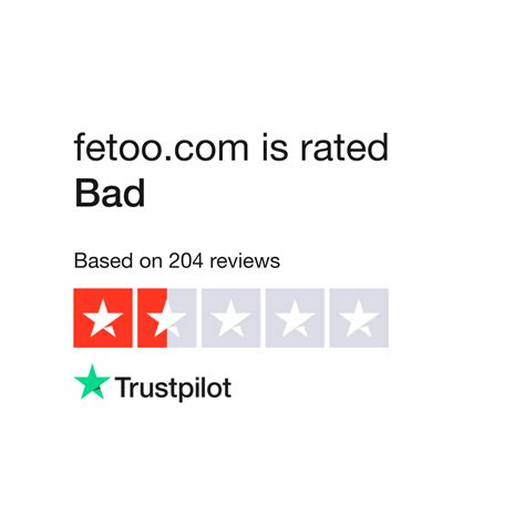 Read Customer Service Reviews of www.fetoo.com